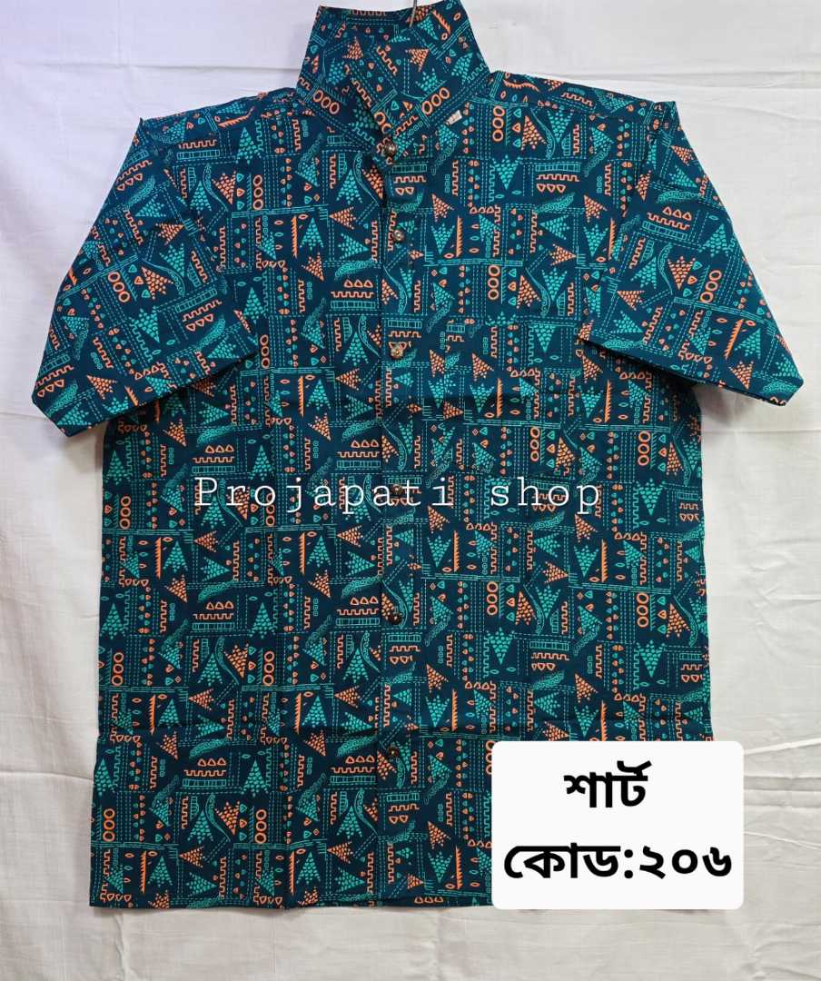 আড়ং,কটন,প্রিন্টের,শার্ট,কোড:২০৬