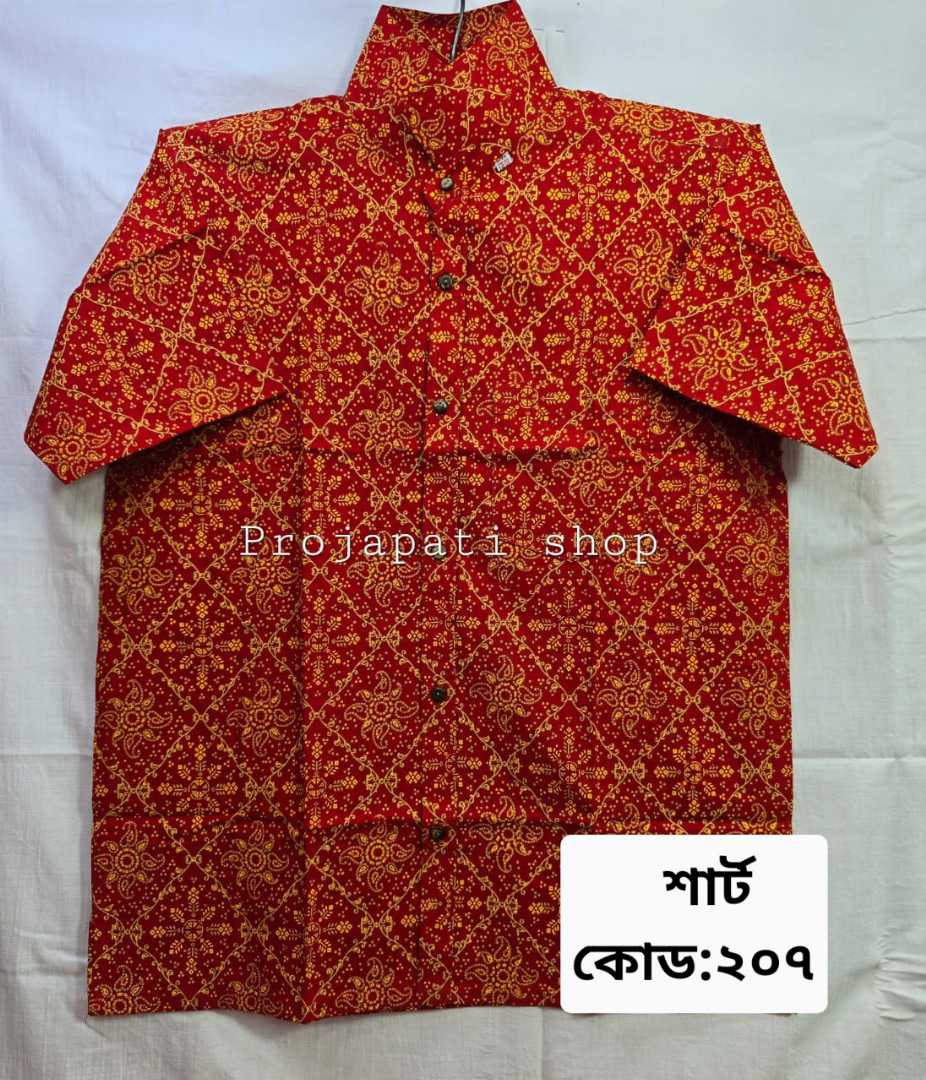 আড়ং,কটন,প্রিন্টের,শার্ট,কোড:২০৭