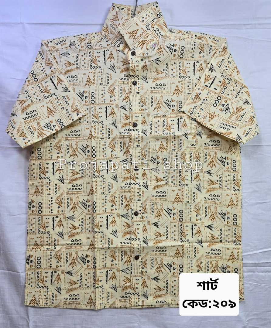 আড়ং,কটন,প্রিন্টের,শার্ট,কোড:২০৯