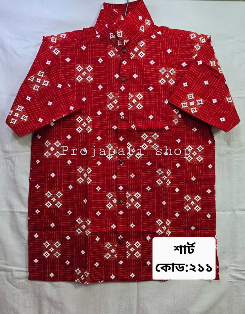 আড়ং,কটন,প্রিন্টের,শার্ট,কোড:২১১