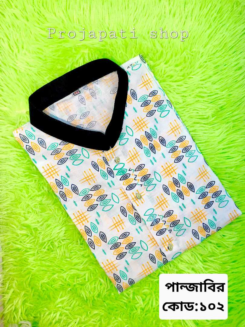 প্রিমিয়াম,আড়ং,কটন,প্রিন্টের,পান্জাবি