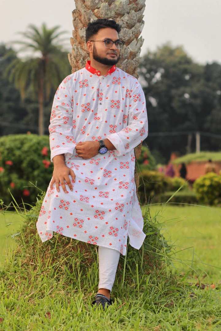 প্রিমিয়াম,আড়ং,কটন,প্রিন্টের,পাঞ্জাবি