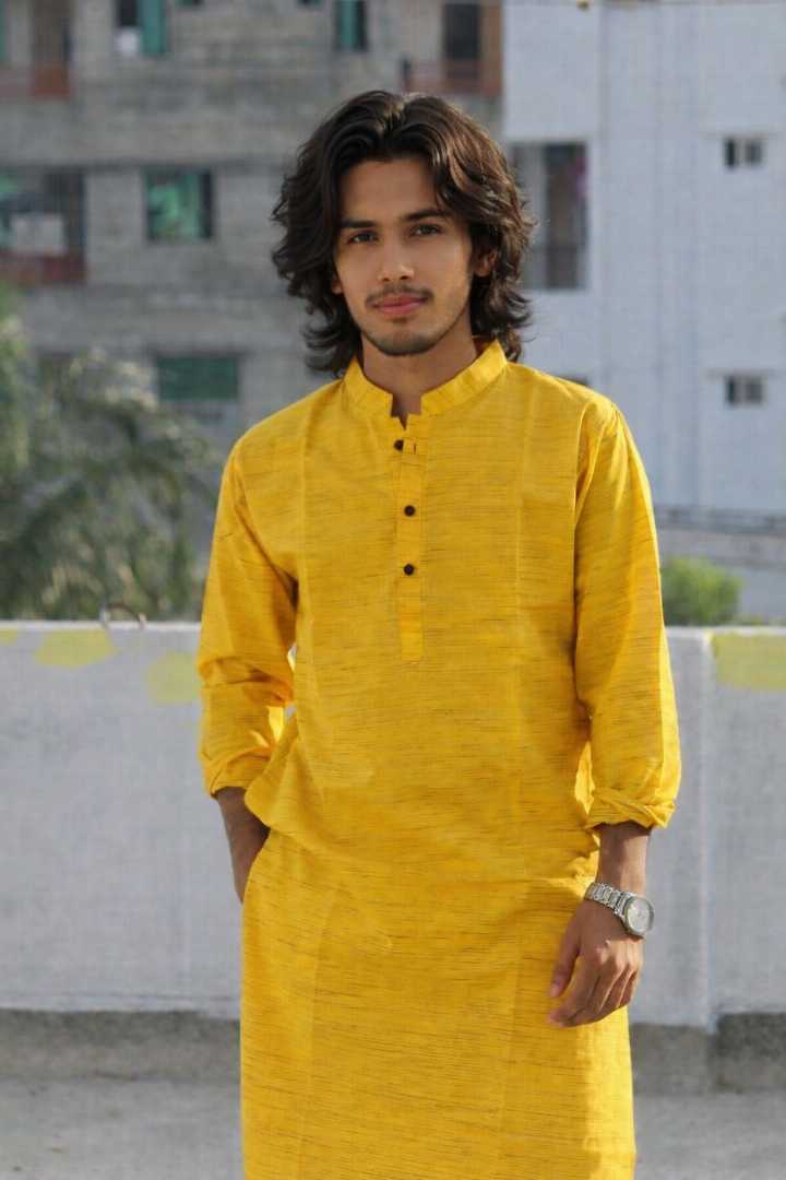 খাদি,হলুদ,ঝর্ণা,সুতি,পান্জাবি